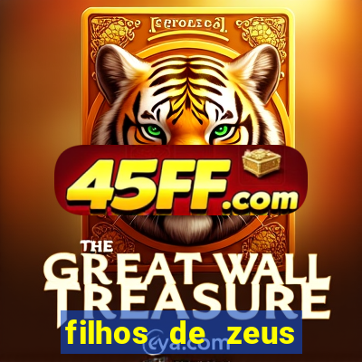 filhos de zeus mitologia grega